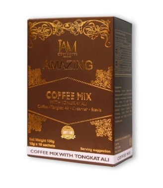 ​IAM AMAZING Coffee Mix with Tongkat-Ali