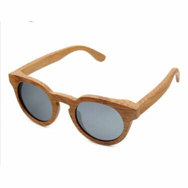 Bamboo Sunglasses Light Round