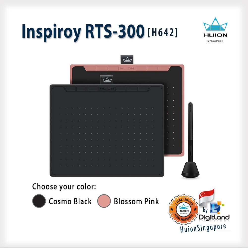Huion Inspiroy RTS-300 [H642] best for students and beginner
