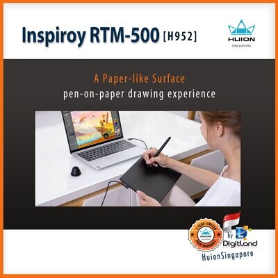 New 2021 Huion Inspiroy RTM-500 [H952] ( #HBL - Online Teaching and eLearning  )