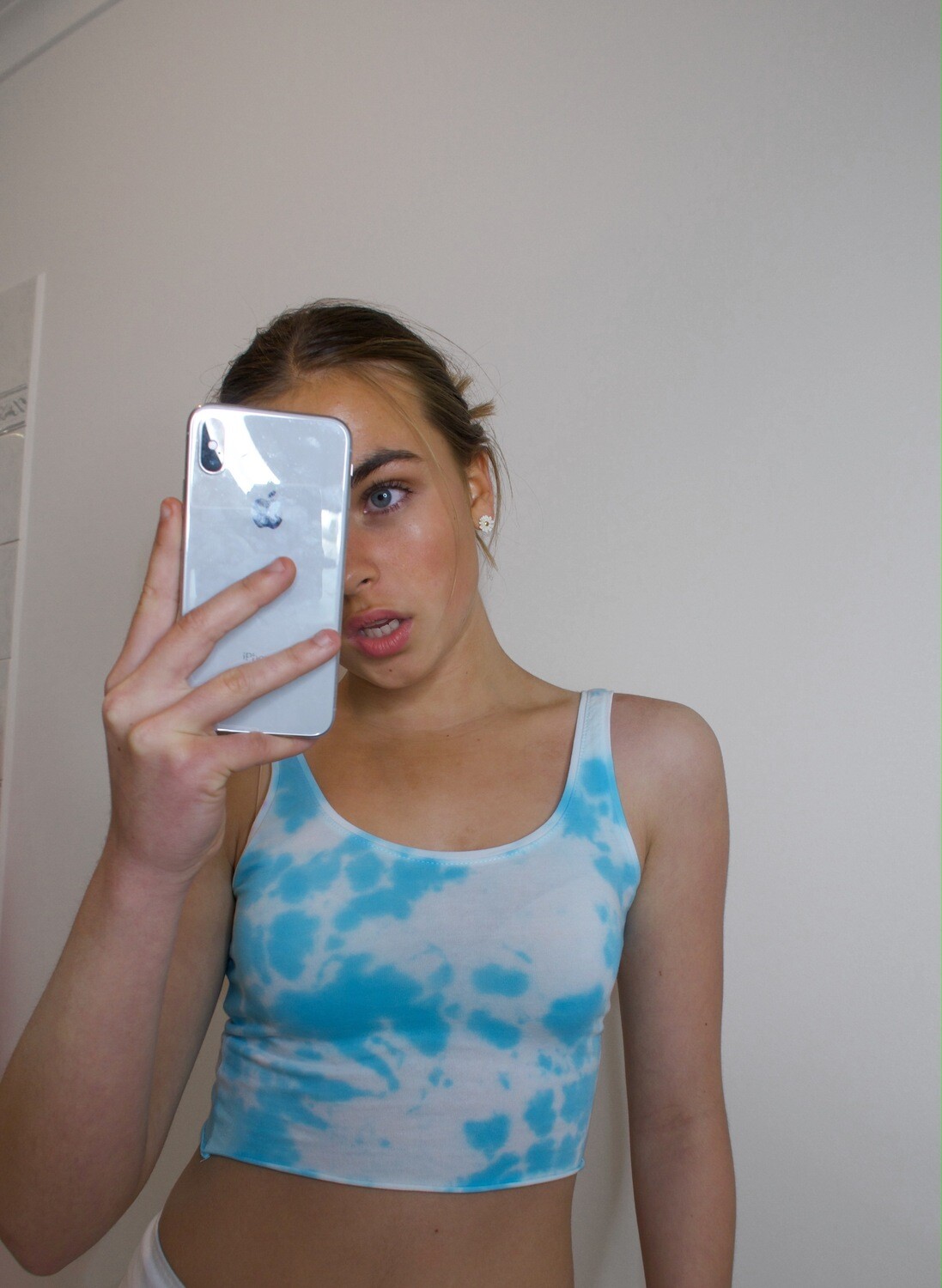 Blue Raspberry Thin Strap Tank
