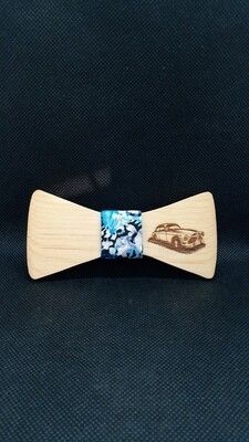 Wood tie bow