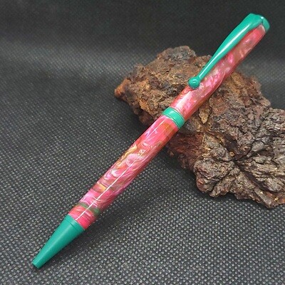 Fancy slimline ballpoint pen