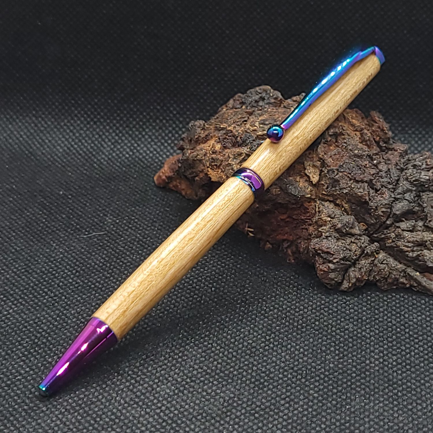 Fancy slimline ballpoint pen