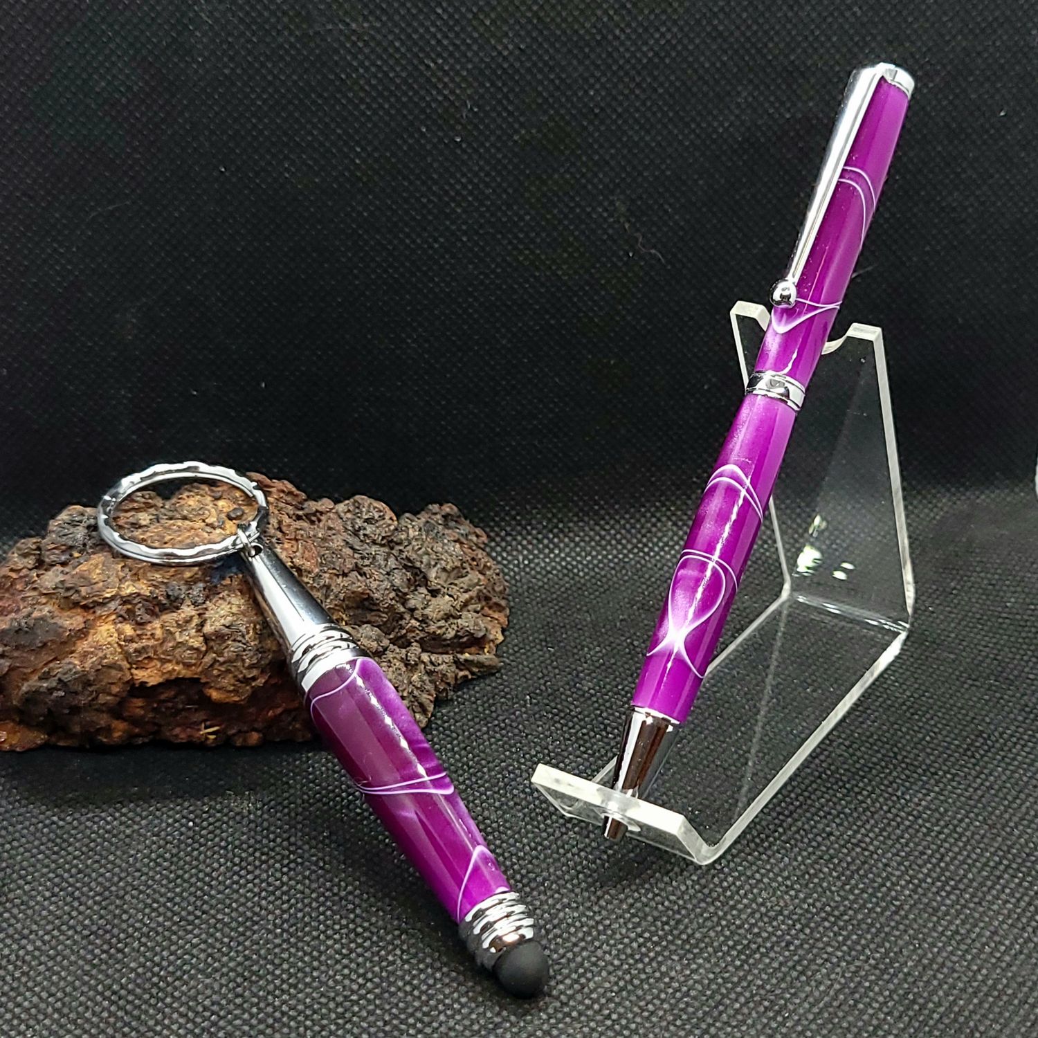 Duo stylo et porte-clés stylo