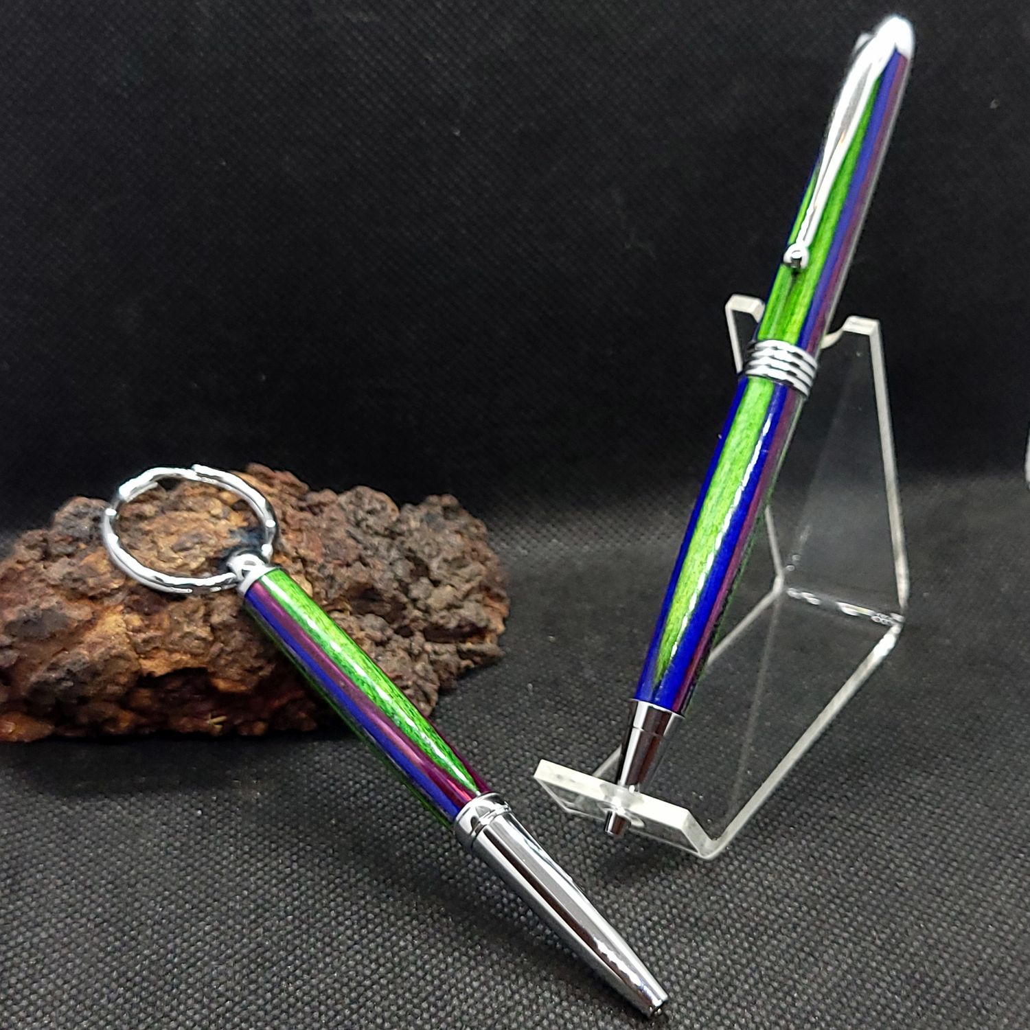 Duo stylo et porte-clés stylo