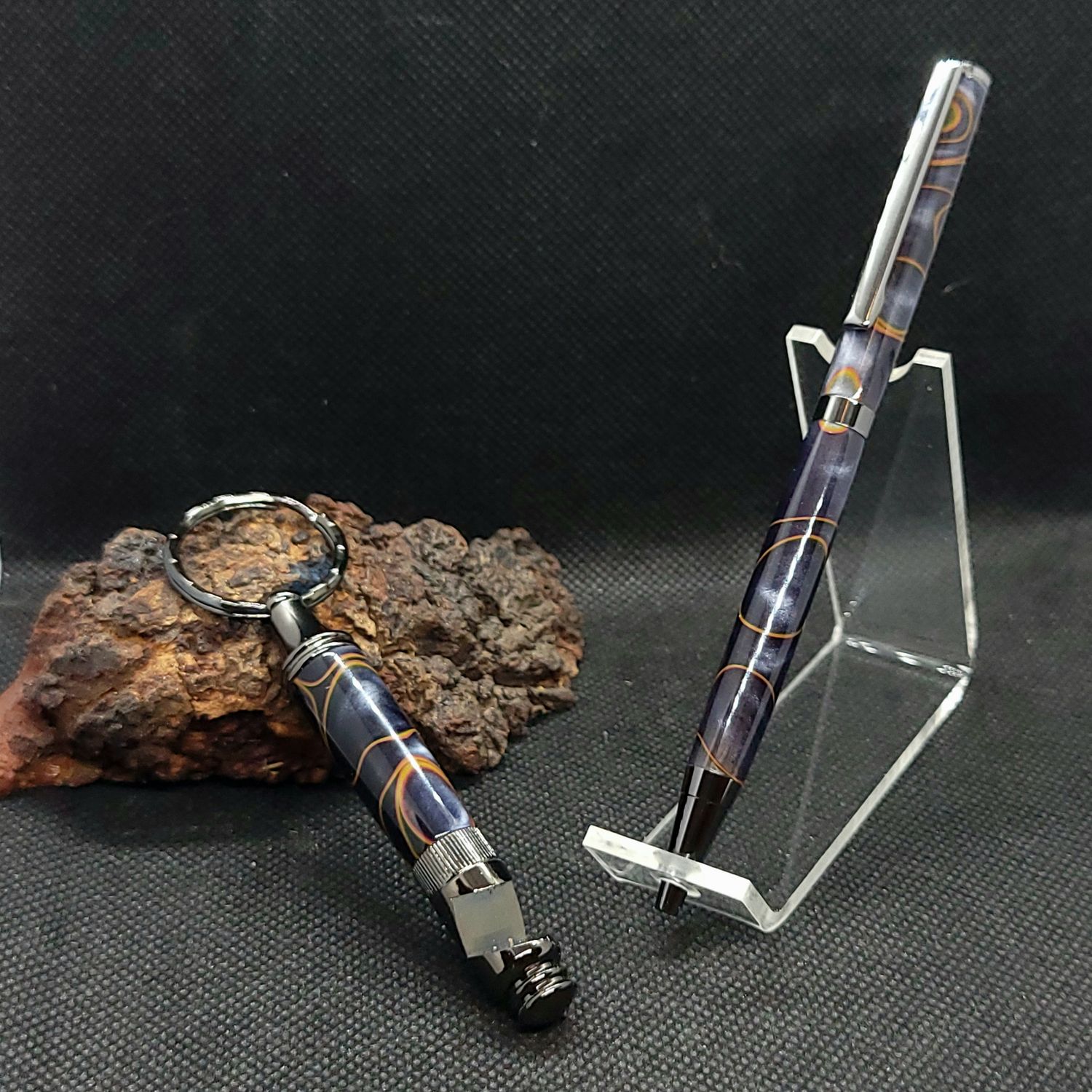 Duo stylo et porte clé décapsuleur