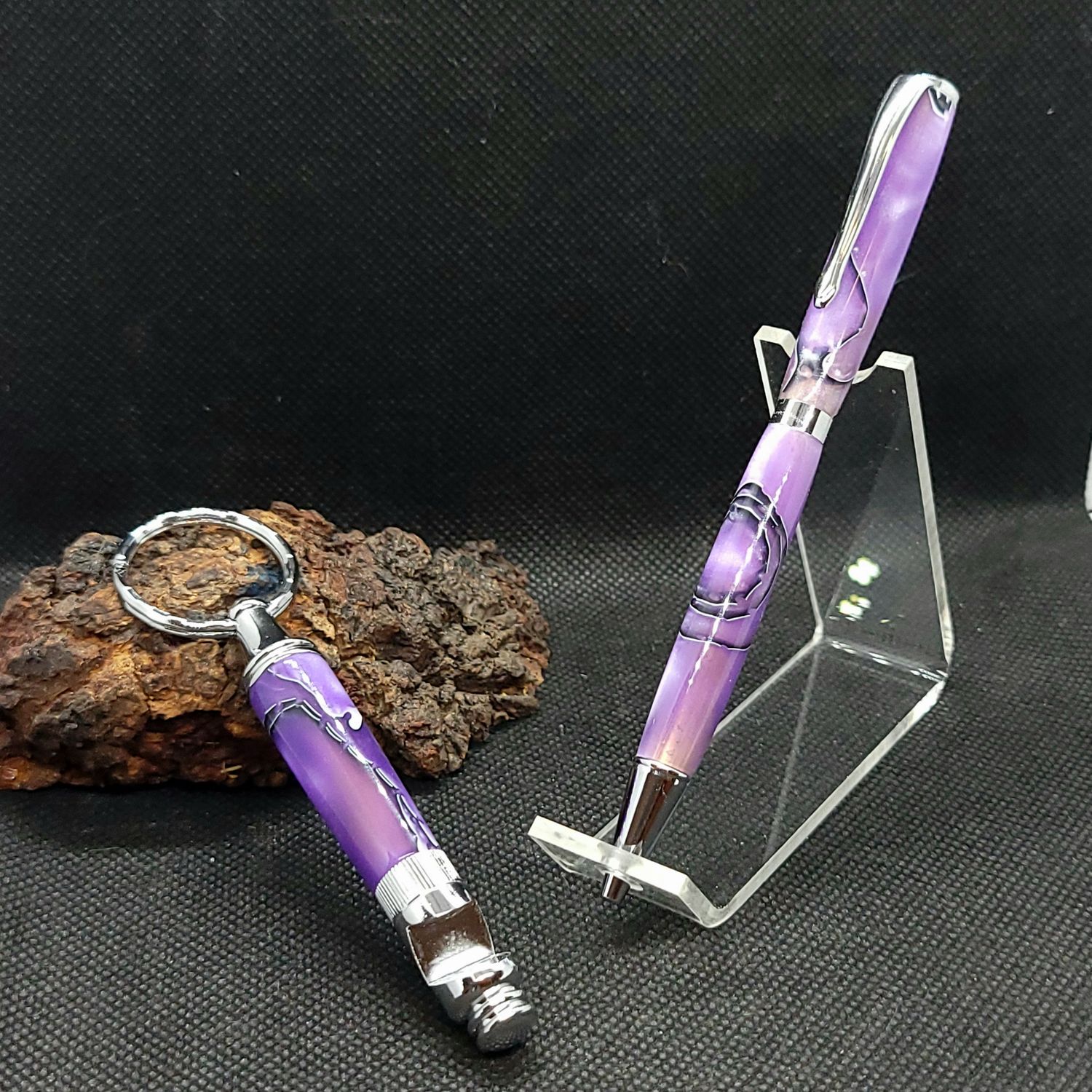 Duo stylo et porte-clés décapsuleur