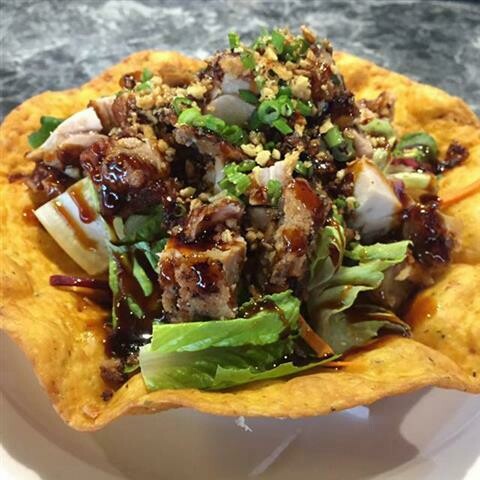Cajun Teriyaki Chicken Salad