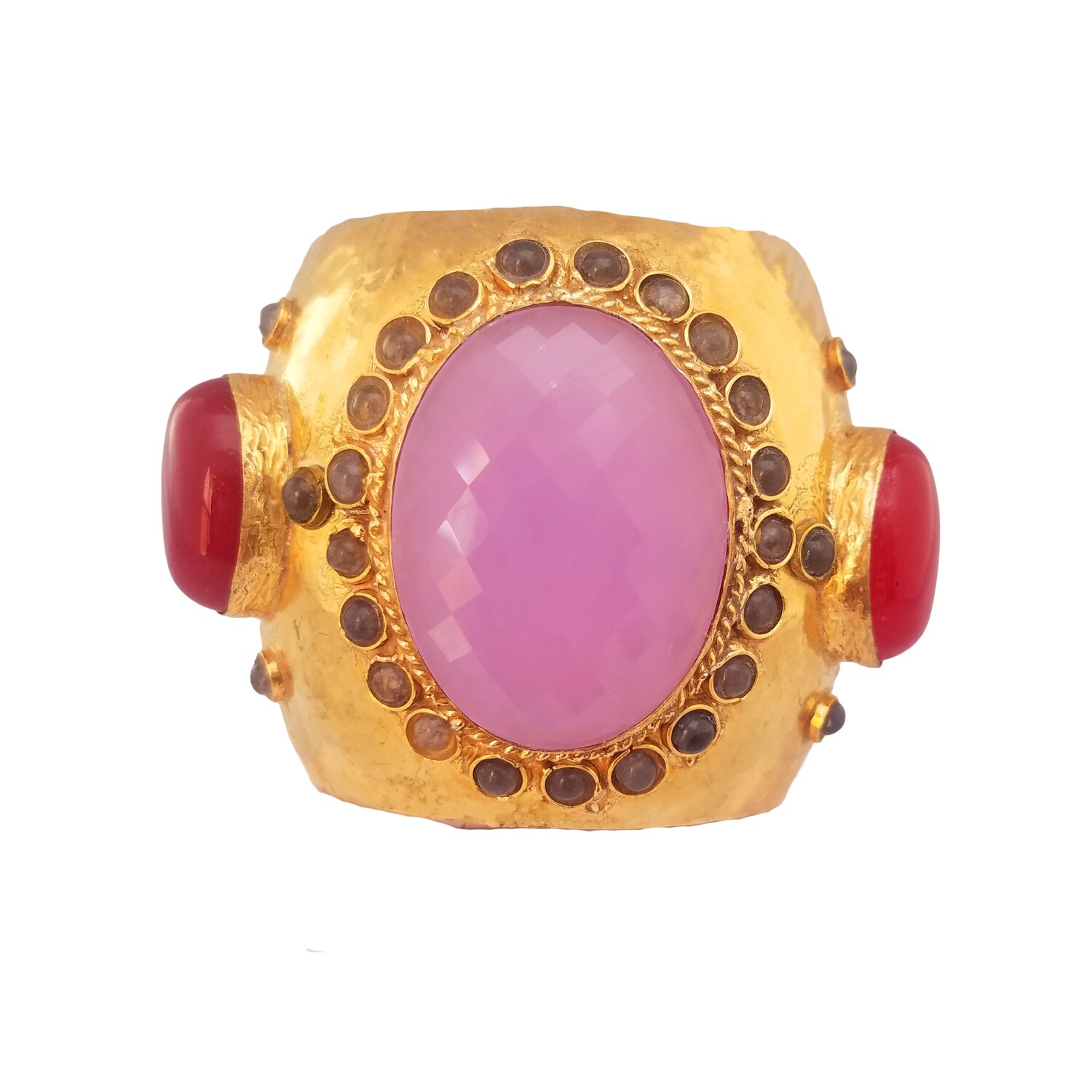 Pulsera con piedras sintéticas*