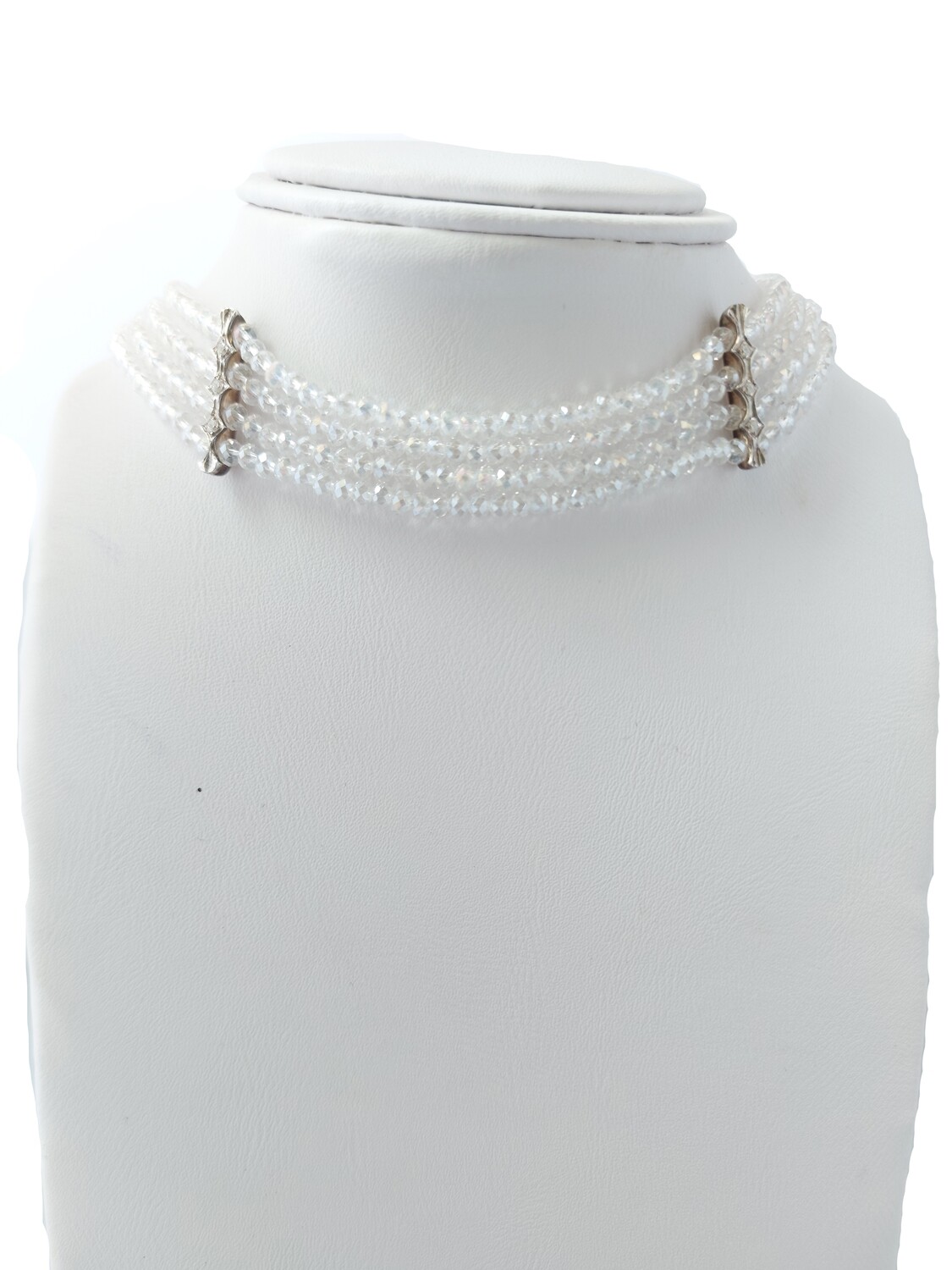 Collar Murano y Broche en Plata*