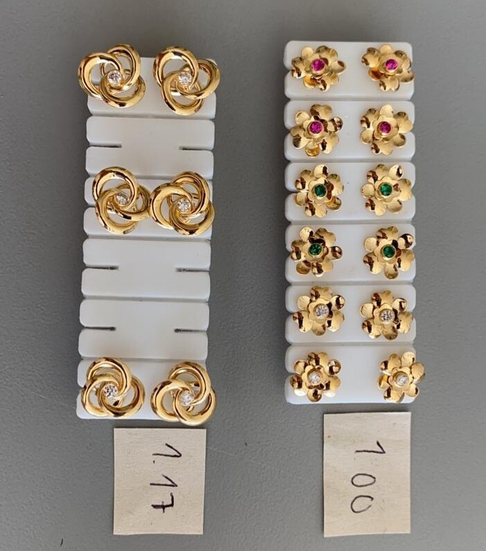 Modelos Topos Oro Amarillo 18k