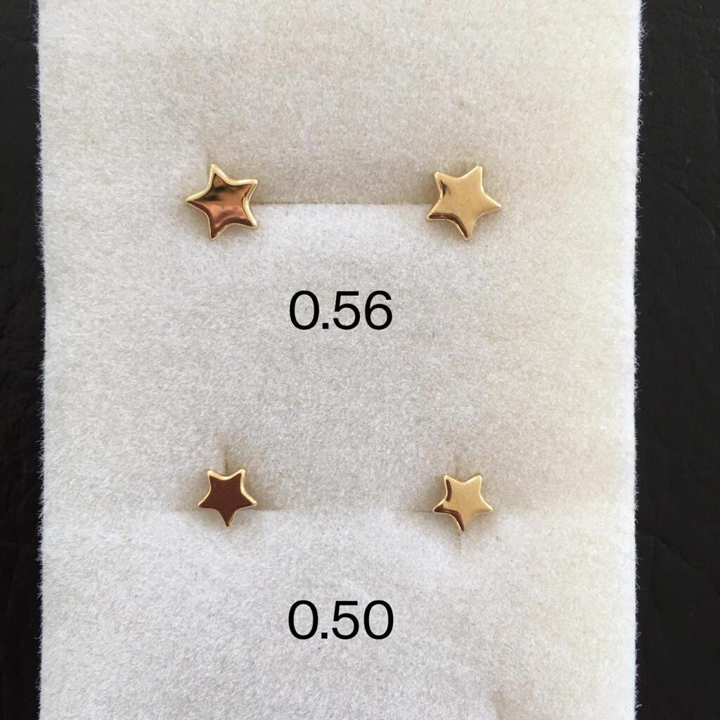 Modelos Topos Oro Amarillo 18k