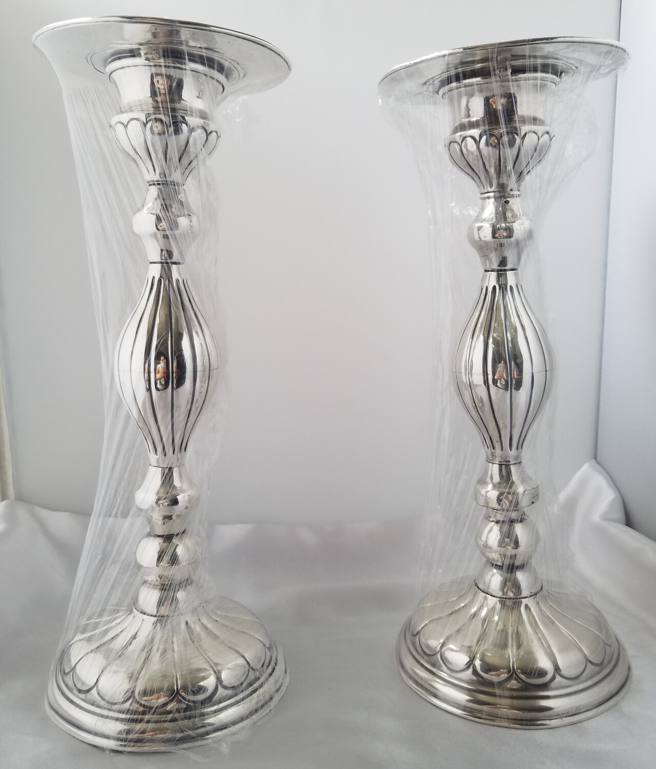 Candelabros Plata