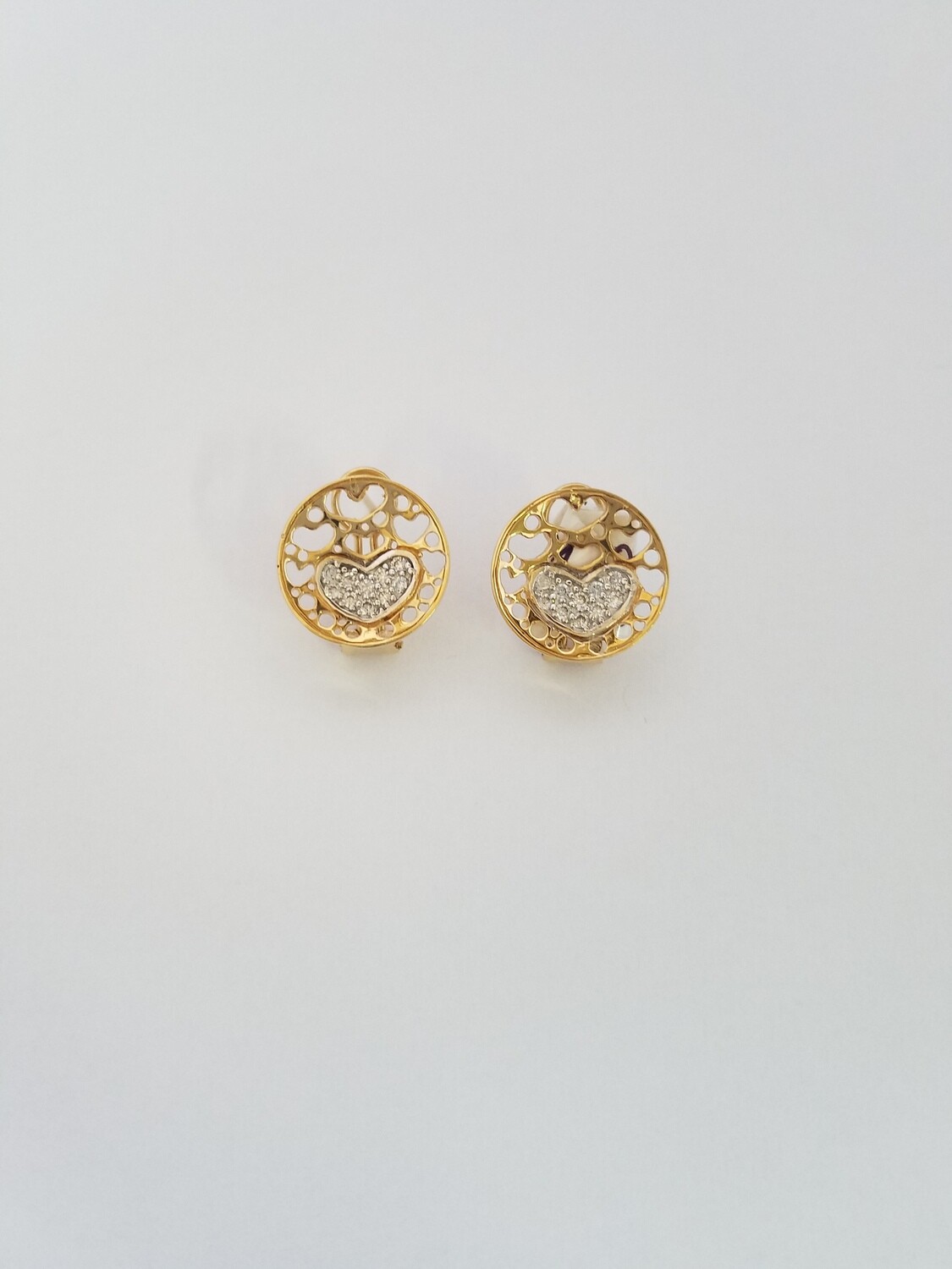 Aretes Oro Amarillo 18k