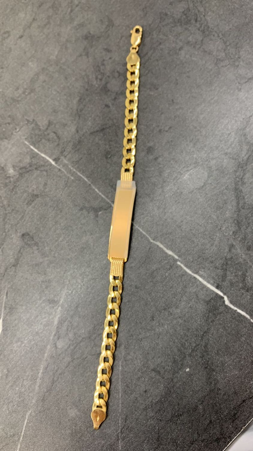 Pulsera en Oro Amarillo 18k*