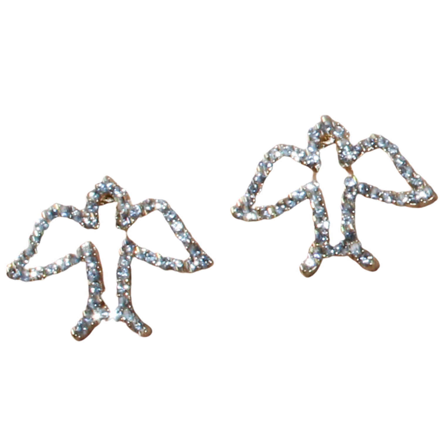 Bird shape earrings