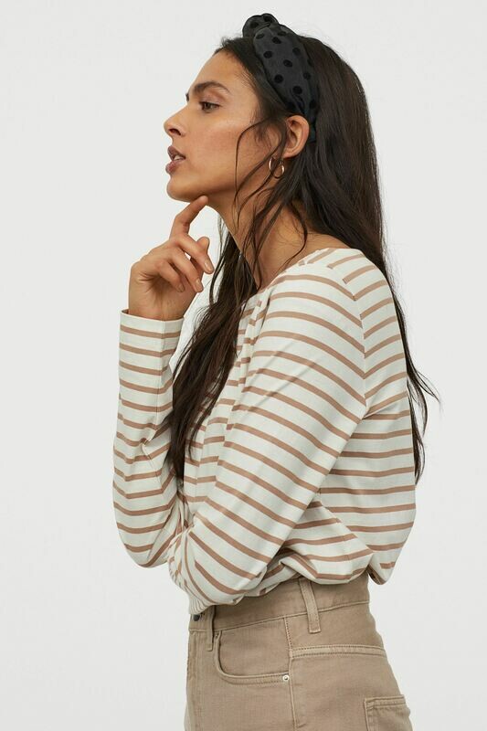 Boat-Neck Top