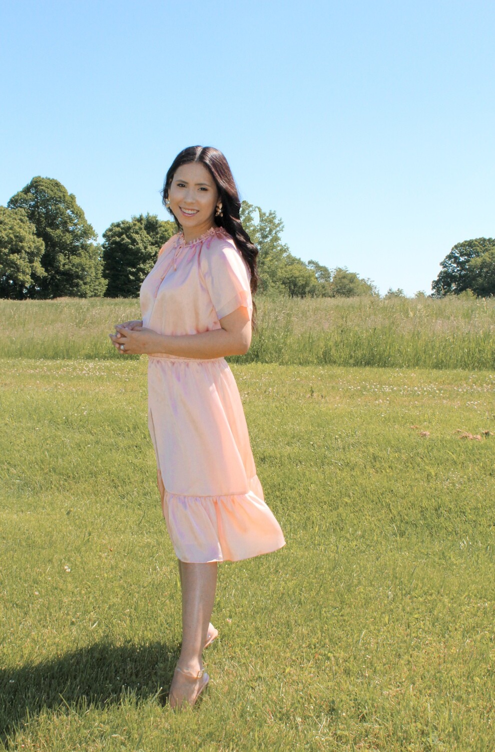Size L Pink Dress