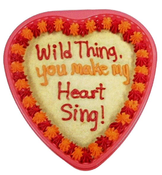 9&quot; Heart Cookie Cake