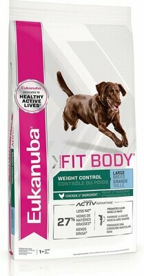 Eukanuba Fit Body weight control Large Breed 30 lb