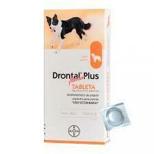 Drontal Plus tableta para perro 10Kg.