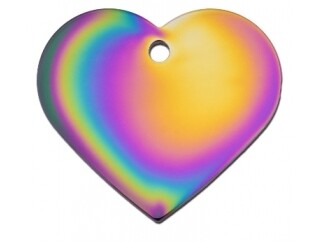 Corazón grande Arcoíris (PLU 128)