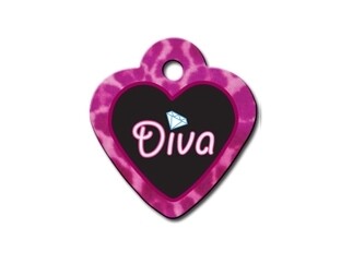 Corazón pequeño "Diva" (PLU 137)