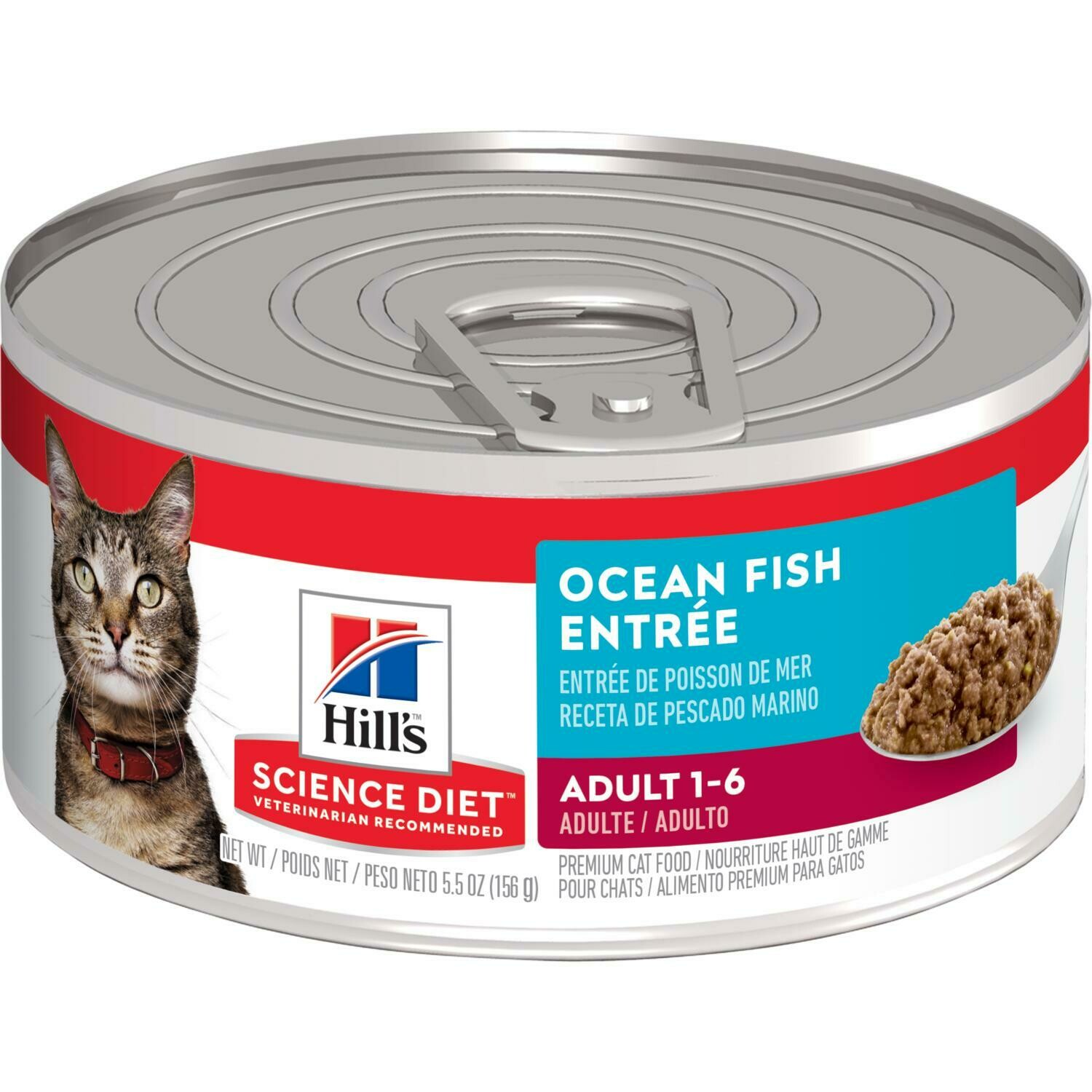 SD Adult Ocean Fish 5.5 onzas CAT FOOD