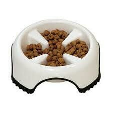 Skid Stop Slow Feed Bowl - Medium
