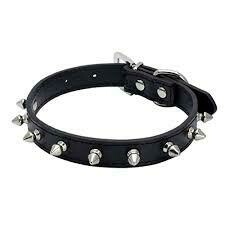 Spiked Leather Black X-Small