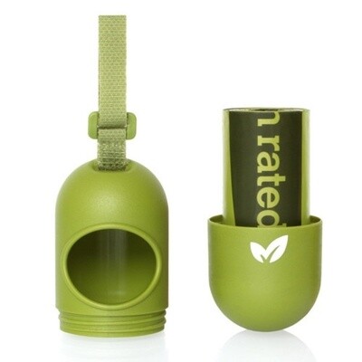 Dispensador Con Rollo De 15 Bolsas biodegradables