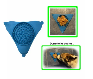 Comedero de Pared P/Mascota Silicon