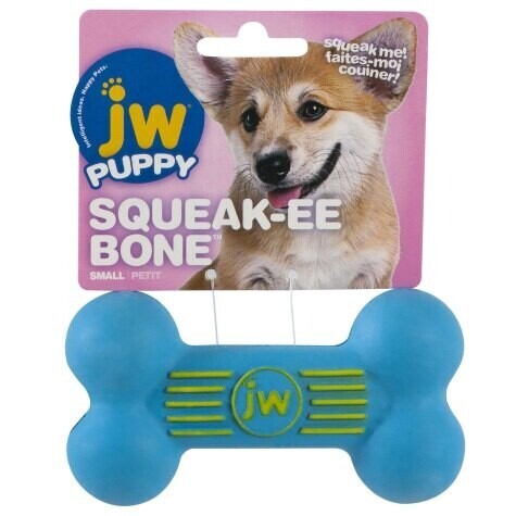 JW Squeak-ee Bone Puppy Toy