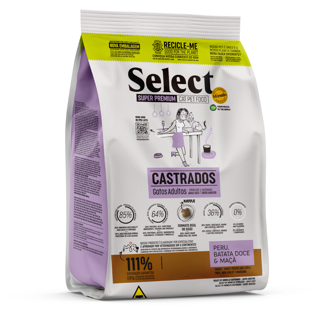 Monello Select Castrados Gatos Adultos 7 Kg