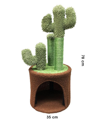 Rascador para Gato Cactus - Disponible Solo en Tiendas
