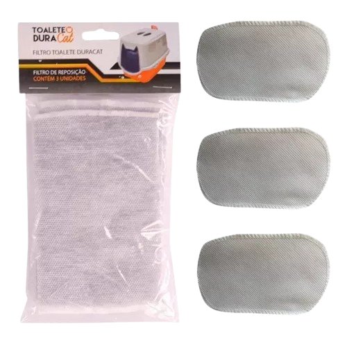 Filtro De Inodoro Duracats/3 Piezas - Individual