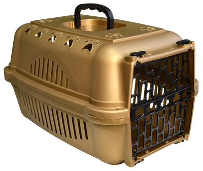TRANSPORTADORA FALCON #2 GOLD (PUERTA PLASTICO)