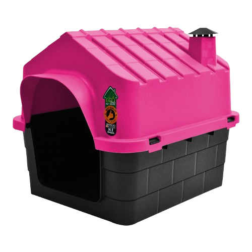 Casa Para Perros Durahouse #5 - Rosa