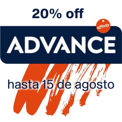 ADVANCE - 20% off hasta el 31/7
