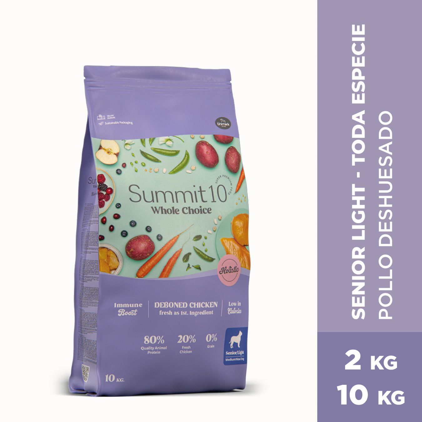 Summit Whole Choice Adult Dog Senior Light