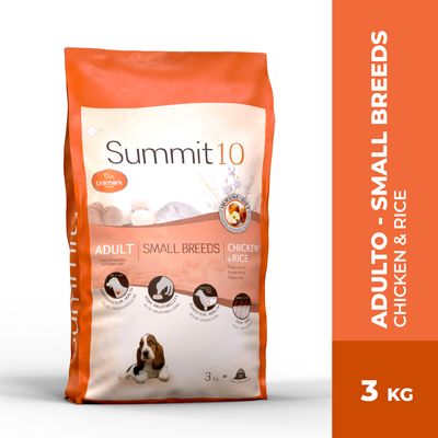 Summit Life Stages Adult Small Breed Dog Chicken &amp; Rice – 3 kg