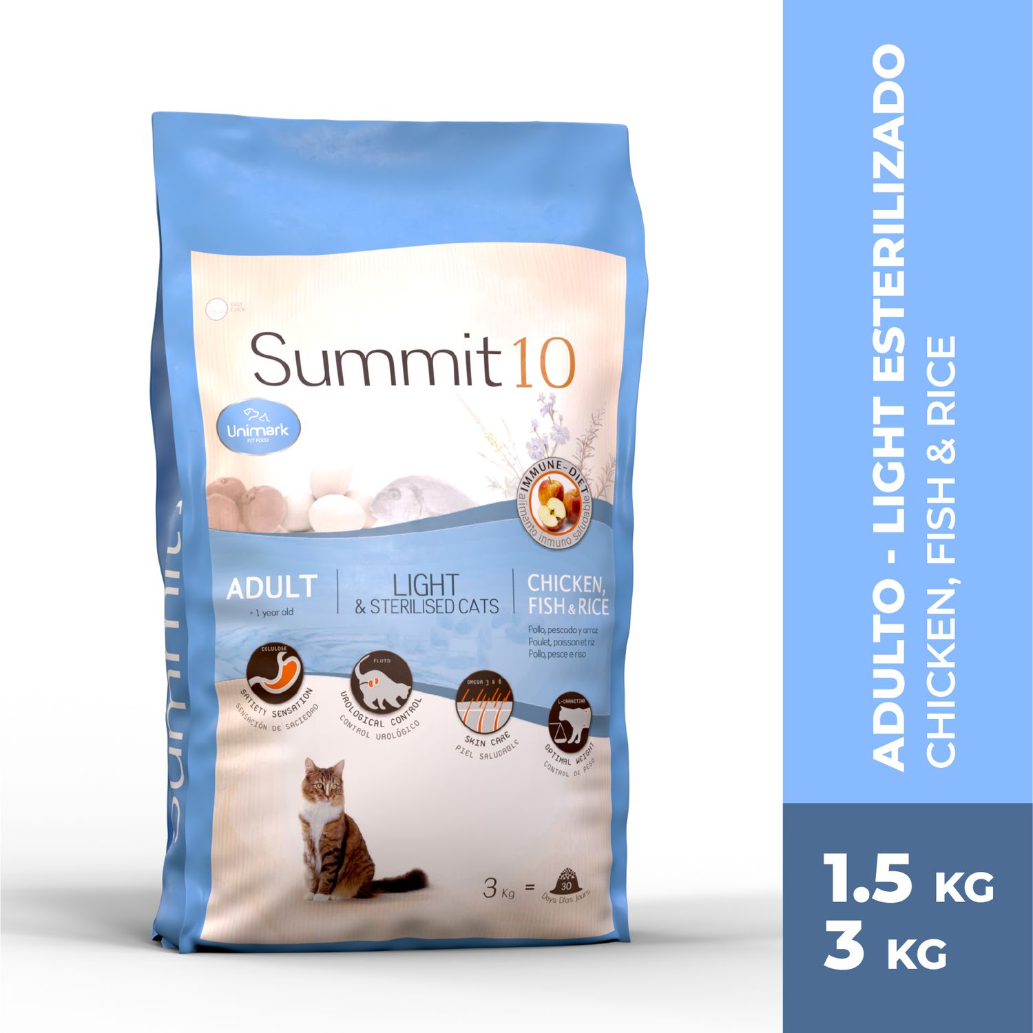 Summit Life Stages Adult Cat Light &amp; Sterilised