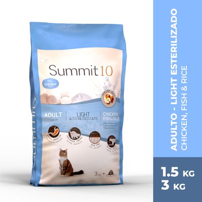 Summit Life Stages Adult Cat Light &amp; Sterilised