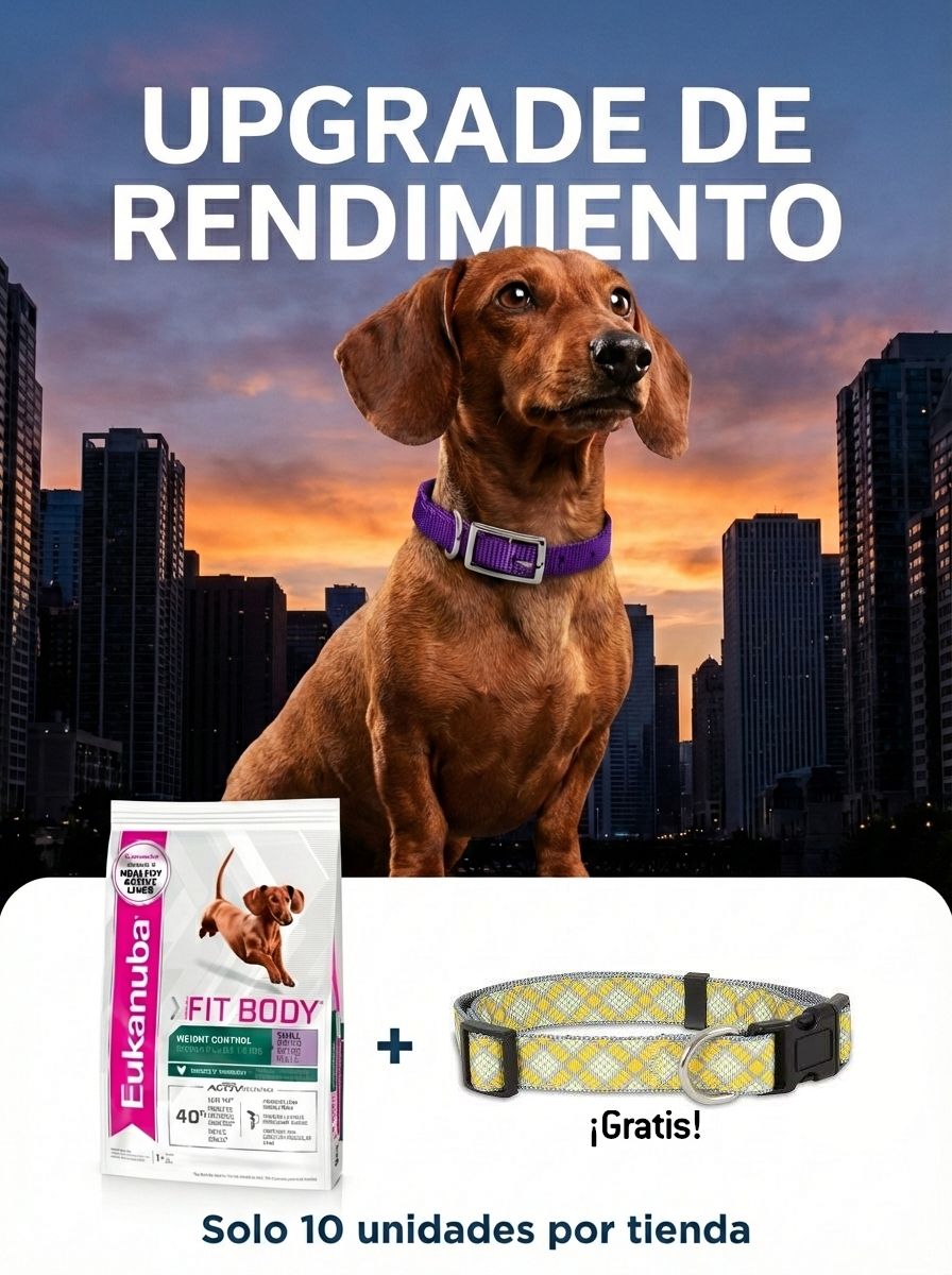 Fit Body Weight Control Small Breed 3kg + Collar