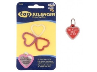 Tag Silenciador Corazón Grande 3 colores