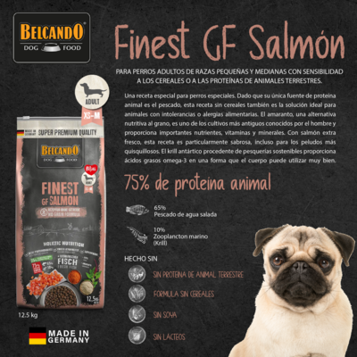 Belcando Adulto Finest GF Salmon - 12.5kg