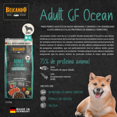 Belcando Adulto GF Ocean - 12.5kg