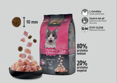 Alimento Seco para Gato Leonardo Adulto Light &amp; Sterilised - 7.5 kg