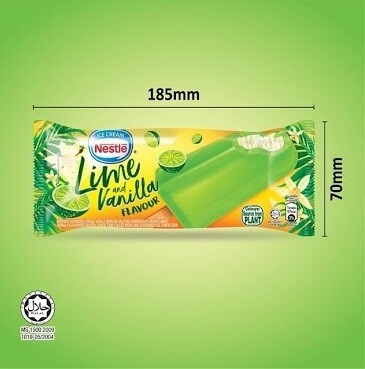 NESTLÉ Lime and Vanilla Frozen Confection  (36 Sticks)